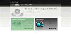 Desktop Screenshot of openemr.org